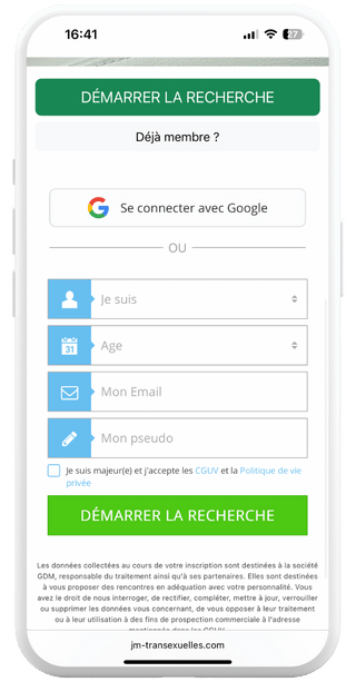 inscription sur jm trans